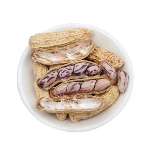 2025七彩花生云南普洱晒干五彩花带壳熟花生零食水煮新鲜咸干特色