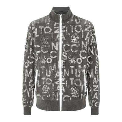 CNC男装奥莱针织装饰提花外套