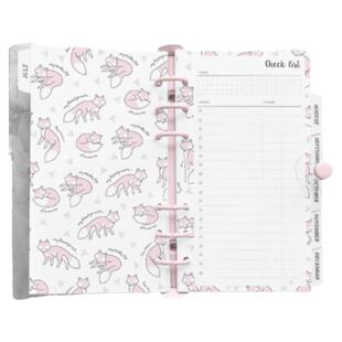 透明PVC书衣活页手账本皮封面外壳A6A7A5笔记便携曲线商务复古