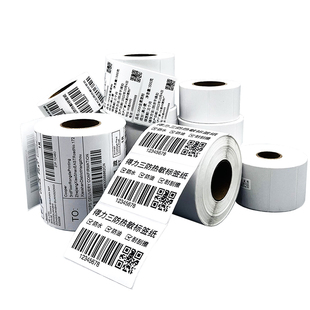 得力热敏打印纸三防标签快递不干胶标签贴纸条码打印机热敏标签纸100*60x40mm热敏纸打印标签贴纸物品标识贴