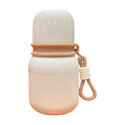 保温杯女高颜值泡茶杯学生吸管杯