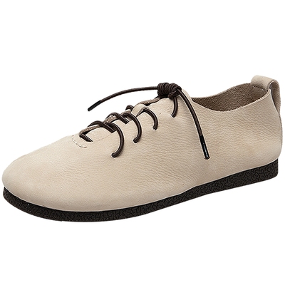 慵懒松弛牛皮勃肯鞋千百度