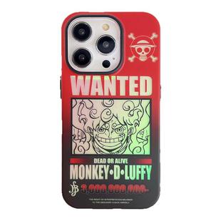 日本海贼王手机壳25周年纪念路飞5档iphone16promax手机壳15promax索隆悬赏令卡通适用苹果14pro防摔13情侣