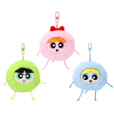 HUGKIS飞天小女警精灵球毛绒玩具