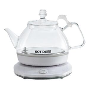 SOTIDE/思腾 DCJ-A106 玻璃烧水壶泡茶自动断电家用迷你电热水壶
