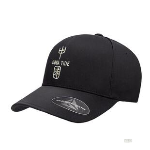 FLEXFIT国潮帽子透气鸭舌帽大头围全封闭速干帽刺绣棒球帽男女帽