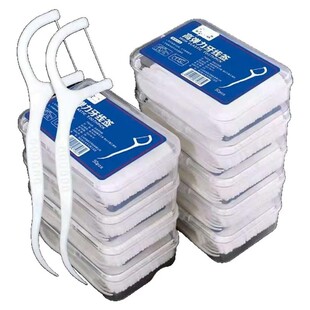 家庭装超细牙线棒高分子独立包装一次性牙线签剔牙线家用细滑牙签