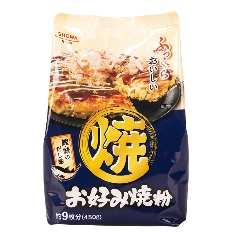 日本进口大阪烧预拌粉450g大预拌粉