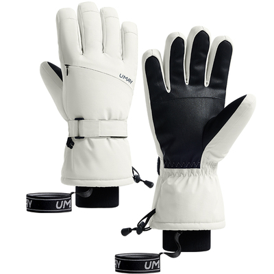 佑美滑雪手套女男单板专业雪山双板登山防水触屏五指专用保暖冬季