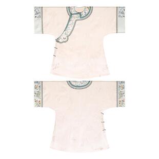 兰影云屏丨一城风絮丨春秋真丝中式绣花宽镶边如意襟清雅原创款袍