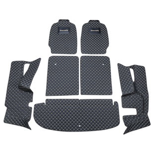 适用北京现代新胜达后备箱垫24款13全新旅行家第五代全包围尾箱垫