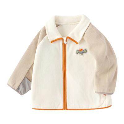 婴幼儿2025春季新款加绒外套上衣