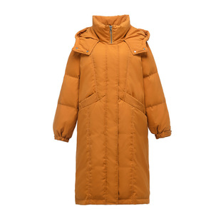 特大码羽绒服女200斤2024新款胖mm长款加肥加大毛领冬季加厚外套