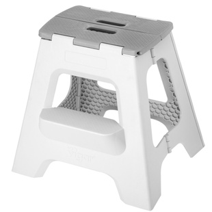vigar折叠凳成人儿童脚踩凳加厚便携梯凳户外马扎塑料小板凳浴室