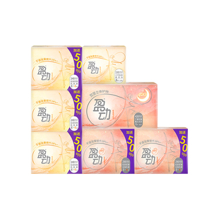 U适新国标卫生巾盈动悬浮芯瞬吸防漏日夜用组合装量大适用姨妈巾