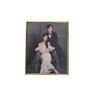 铝合金窄边油画外框简约L型油画框定制广告装裱定制油画轻奢风