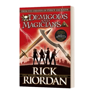 英文原版 Demigods and Magicians 波西杰克逊 半神人和魔术师 青少年科幻奇幻小说 英文版 进口英语原版书籍儿童图书