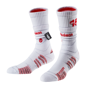 维动宝可梦联名实战专业篮球袜子加厚精英男款跑步美式长筒运动袜