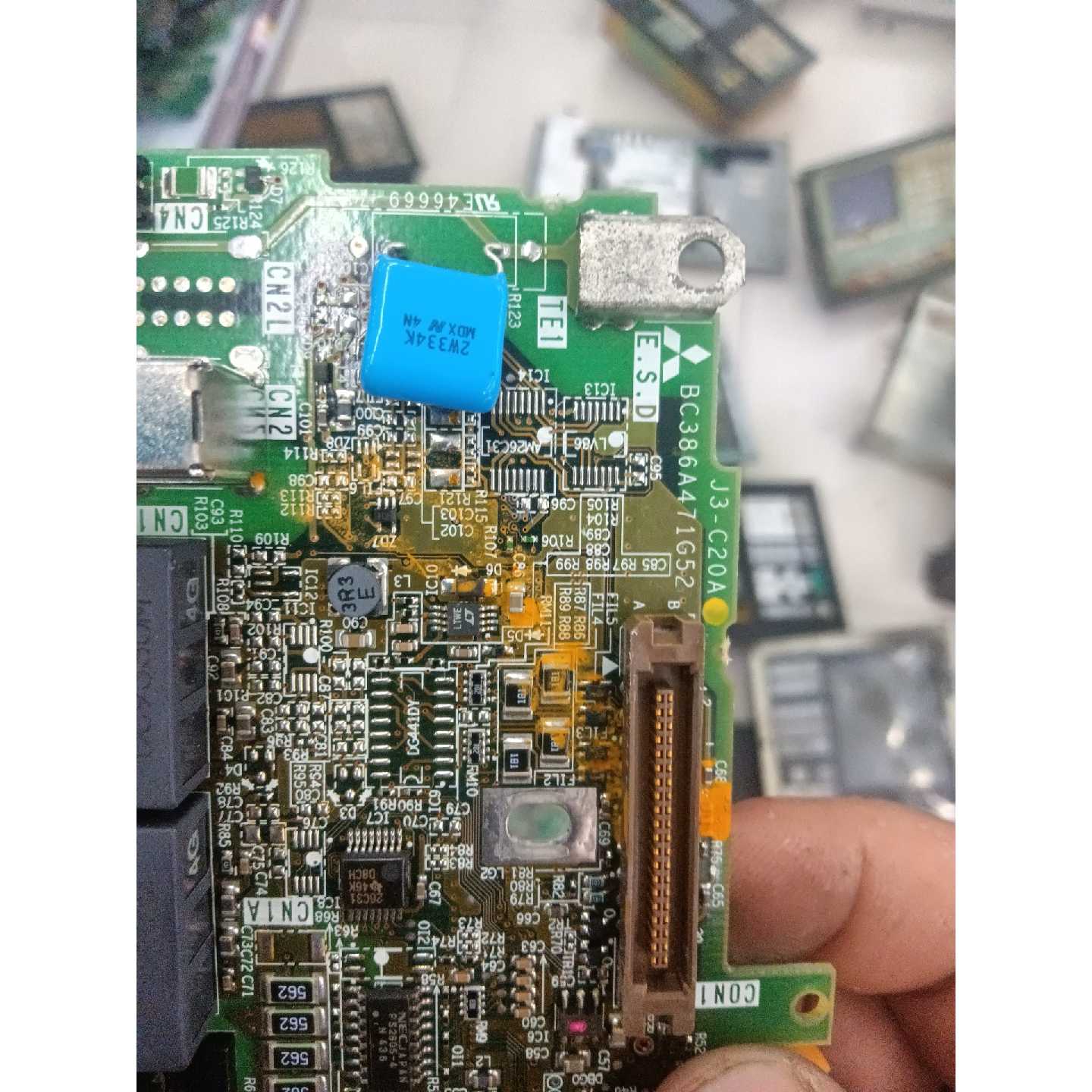 议价三菱驱动器主板BC386A471G52,东西如图好坏不知,配