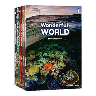 wonderful world 1 2 3 4 5 6级美国国家地理新版缤纷世界教材 我们的奇妙世界英文课外课程NGL