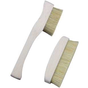 永泰兴文玩野猪鬃毛刷橄榄核桃清理保养金刚手串包浆软硬毛刷子