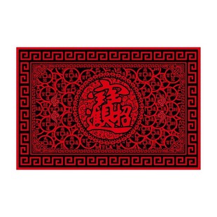 2026马年新年地垫入户门垫进门门口入门耐脏防滑家用招财地毯