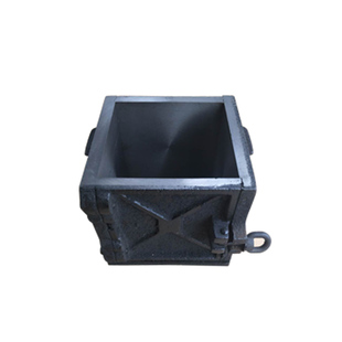 混凝土铸铁试模钢制150磨光100三联抗压砂浆抗渗试块盒子铸铁试模