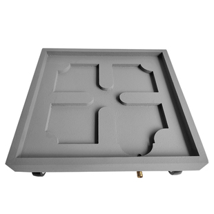 四方移动花盆带轮托盘正方形万向轮接水盘滑轮滚轮可排水花托底座