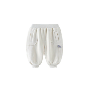 男童裤子秋季时尚洋气宝宝运动休闲长裤春秋款超萌儿童卫裤外出服