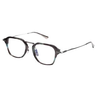 日系复古板材纯钛titan大脸超宽眼镜框155mm胖人琥珀色近视防辐射