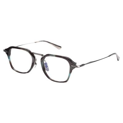 日系眼镜框星沐纯钛复古板材大脸