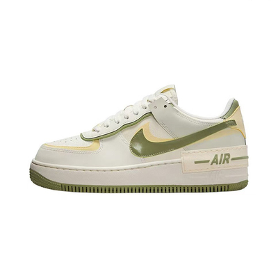 耐克/Nike Air Force 1 Low 白绿女款百搭舒适低帮板鞋FN6335-101