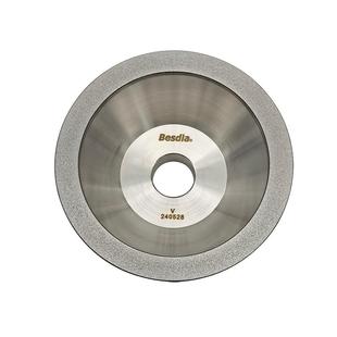 台湾一品钻石碗型砂轮35T金刚石合金电镀多功能磨刀机钨钢刀碗形