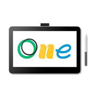 Wacom One DTH134数位屏手绘屏高清简易多彩套装新品触控全贴合屏