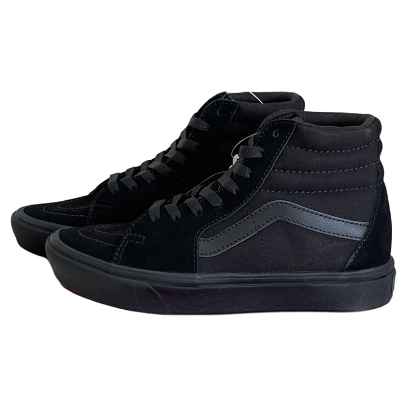 VANS男女SK8HI高帮黑武士板鞋