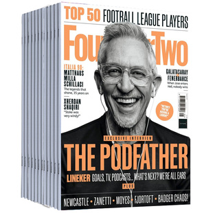 单期/外刊订阅】四四二 Four Four Two2025/2026年12期订购 英国原版442足球杂志 国外体育赛事运动英语英文2024年过期刊杂志书籍