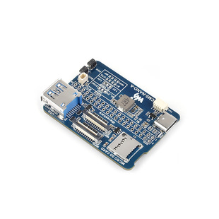 微雪 树莓派CM5迷你扩展板带音频双MIPI接口适用Compute Module 5