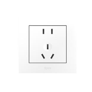lipro 开关插座16A空调插座10A五孔插座单控多控自由组合电源面板