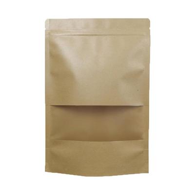 牛皮纸袋大号半斤装绿茶袋散茶袋