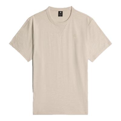 gstar男士夏季纯色短袖T恤