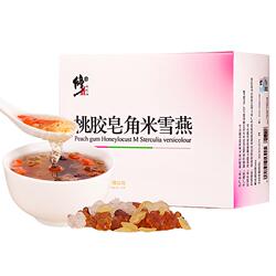 百年修正！桃胶皂角米雪燕组合15gx10