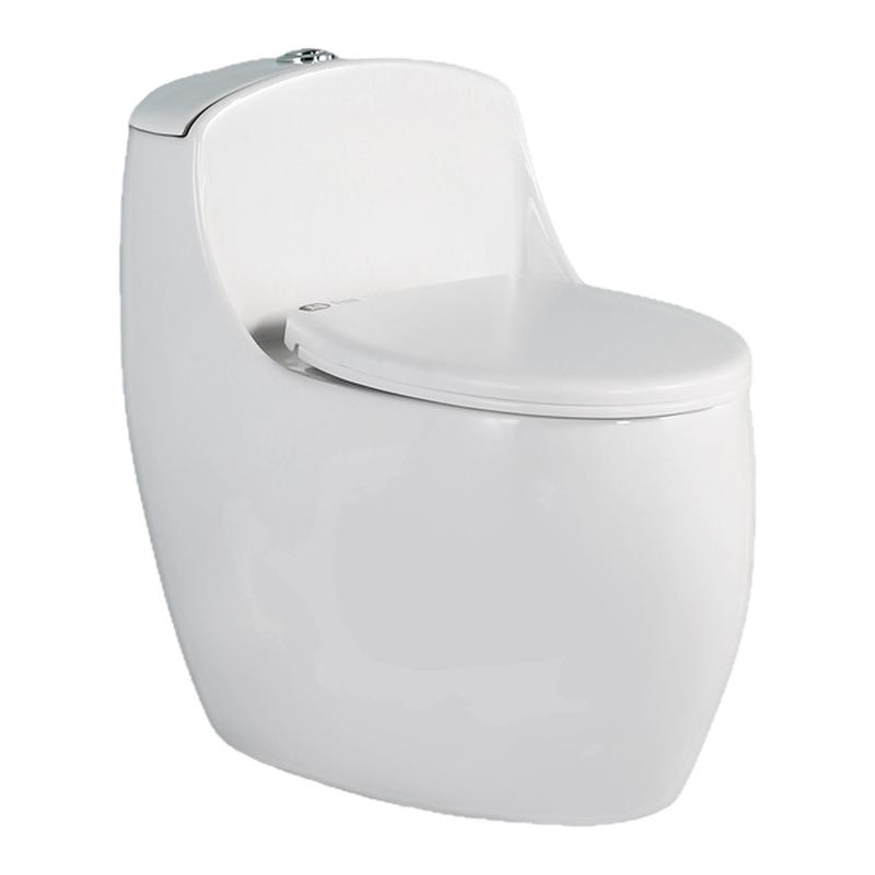 蒙娜丽莎家用马桶蛋圆型坐便器大管道大冲力节水虹吸普通抽水马桶