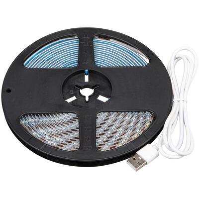 USB灯带自粘背胶5v灯带超亮USB接口电视机氛围灯带usb灯带led灯条