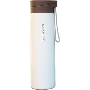 乐扣乐扣保温杯男女士不锈钢简约定制水杯泡茶便携随手杯