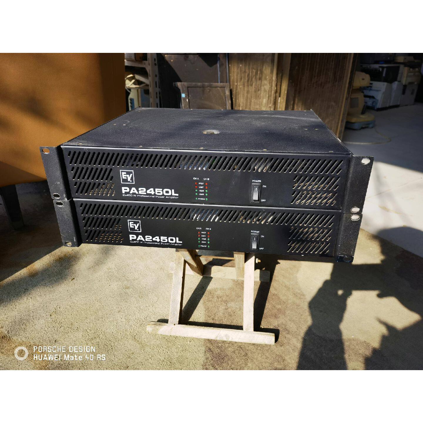 议价可维修原装EV功放型号PA2450L无修正常使用功率24