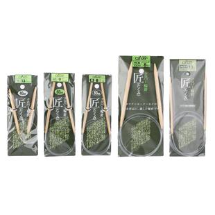 可乐毛衣针环形针循环针匠系列竹100/120cm日本进口编织工具手工