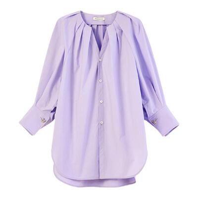 BLUEWEDIAN宽松慵懒风七分袖