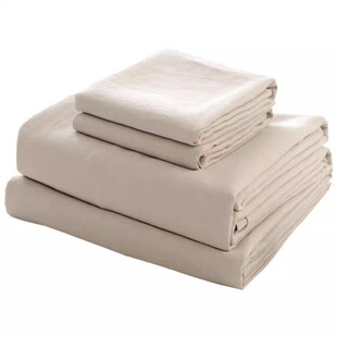 纯麻四件套 细麻薄布百分百纯亚麻床品床单定做