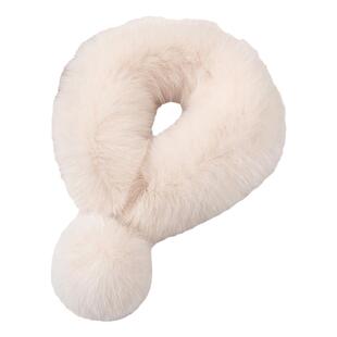 磁吸扣狐狸毛围脖大毛球双面围巾女冬季真毛毛领子韩版新款皮草