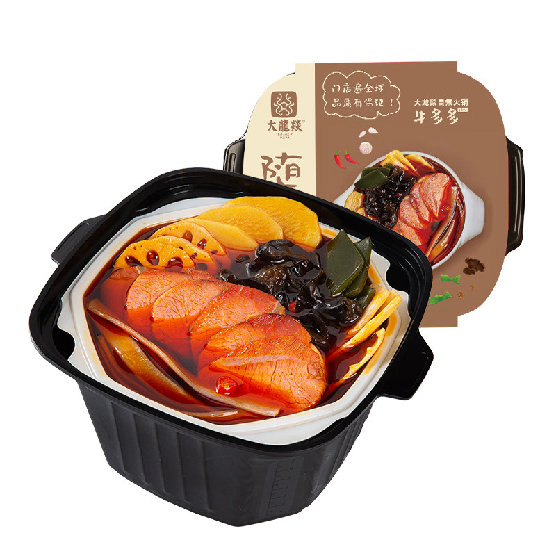 大龙燚3盒自热小火锅肉多多宿舍懒人自煮麻辣网红方便速食大龙焱